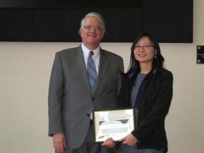 Hyonho Chun - Outstanding Assistant Professor Undergrad Teaching Award 2014