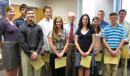 Actuarial Science Award Winners