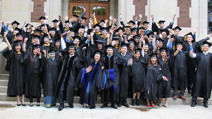 Purdue Statistics - May 2013 Statistics Graduates Celebrate