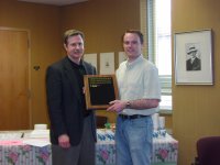 John Stevens receives his STATCOM Award