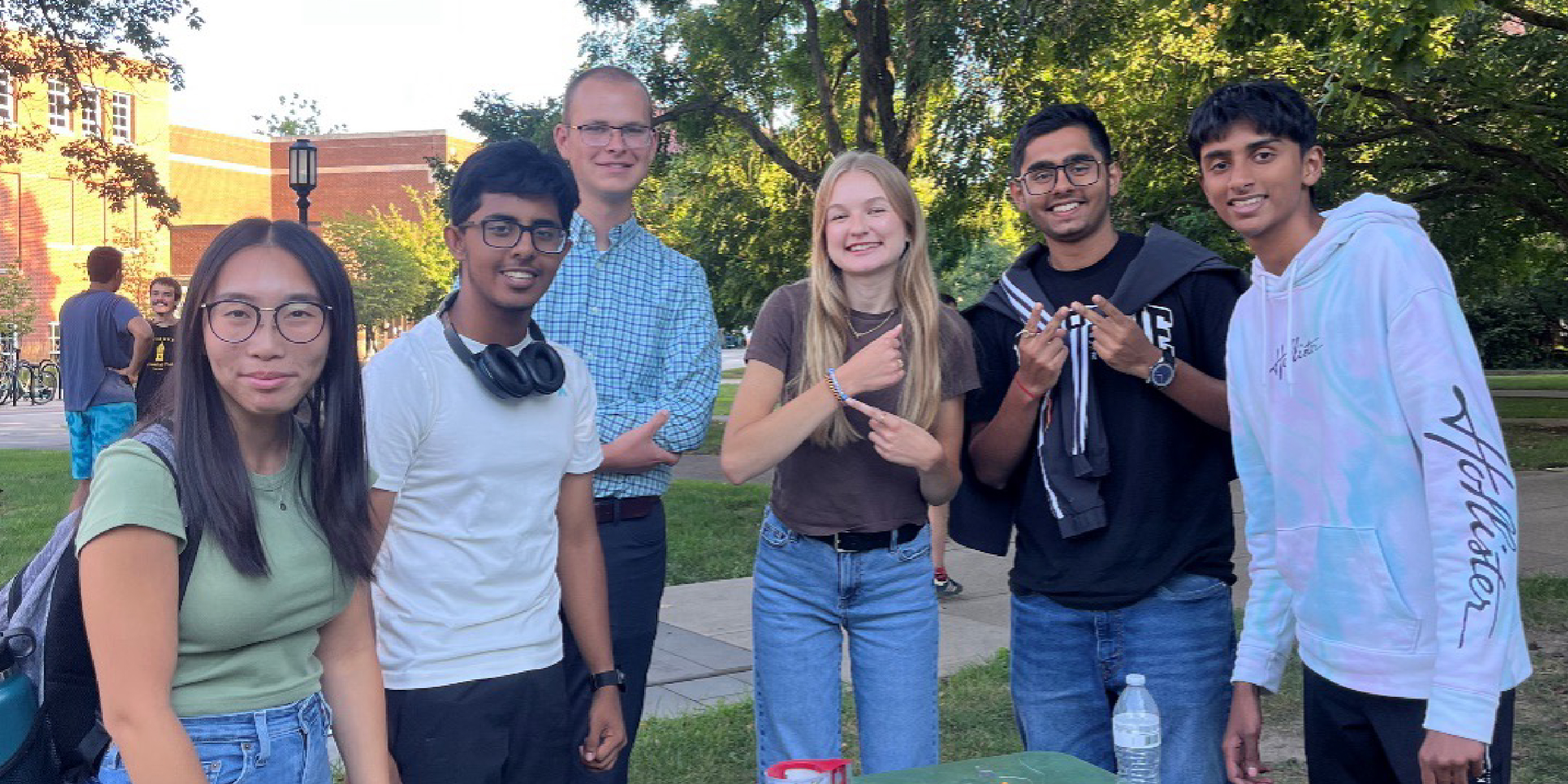 Actuarial Science students at the annual welcome event