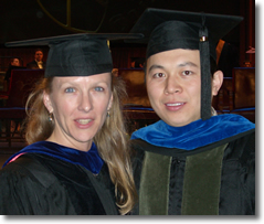Dr. Lianbo Yu and Professor Rebecca Doerge